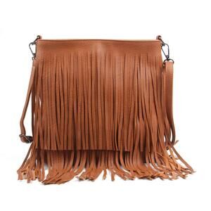 6284 Fringe Tassel Cross Body Bag Leisure Shoulder Bag